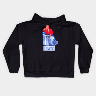 DUMP TRUMP 2 Kids Hoodie